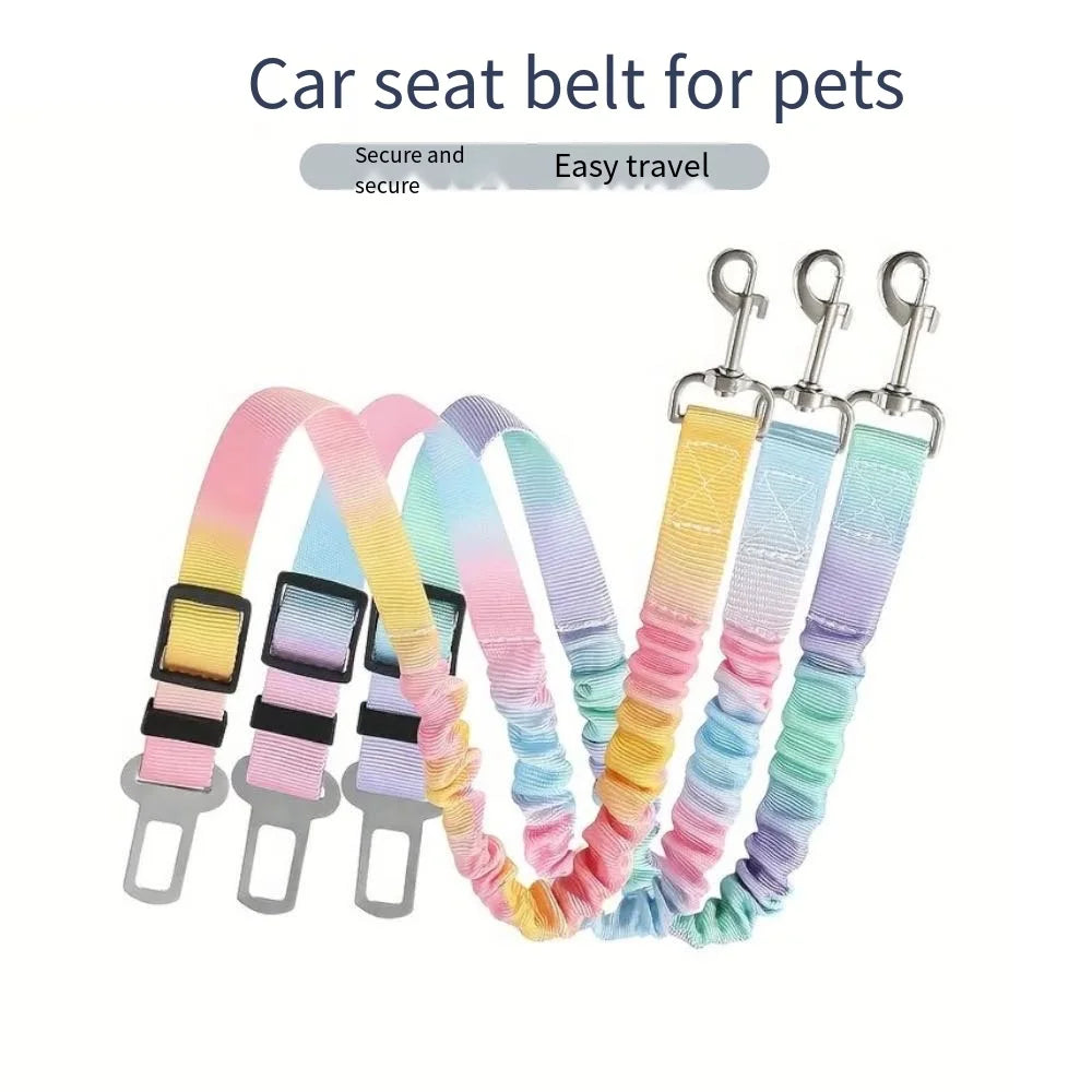 Adjustable Dog Car Safety Seat Belt