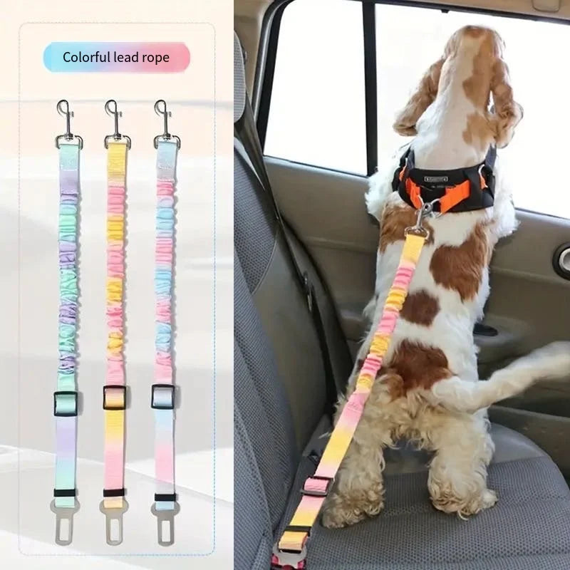 Adjustable Dog Car Safety Seat Belt