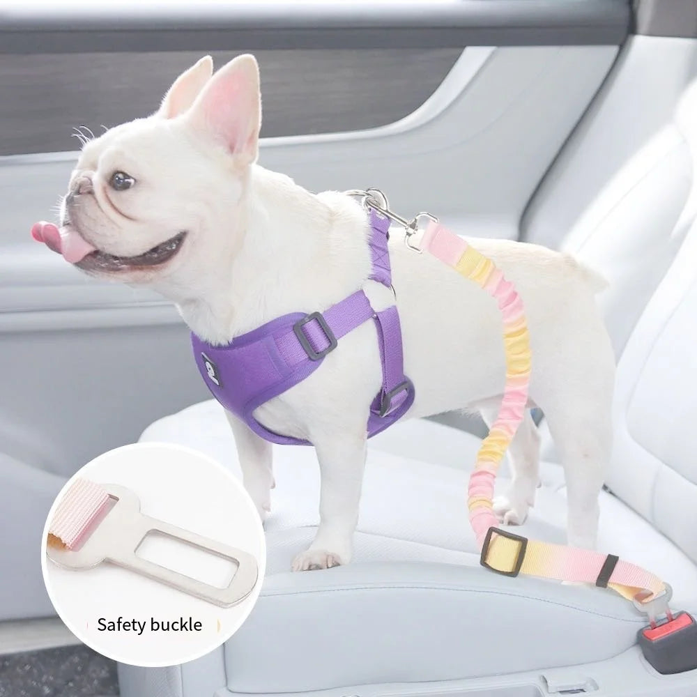 Adjustable Dog Car Safety Seat Belt